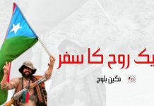 ایک روح کا سفر – نگین بلوچ