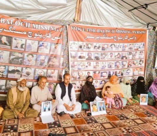کوئٹہ: جبری گمشدگیوں کے خلاف احتجاج جاری