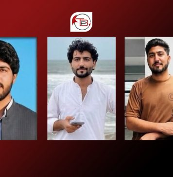 کراچی: بلوچستان سے تعلق رکھنے والے تین بلوچ طلبا جبری لاپتہ