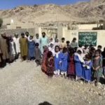تراسانی: گرلز اسکول کی بندش کے خلاف مکینوں کا احتجاج
