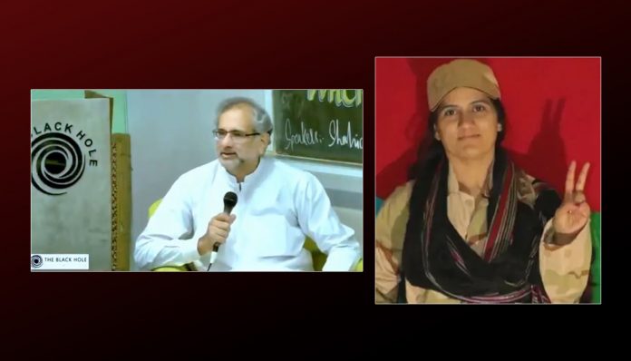 شاہد خاقان، شاری بلوچ