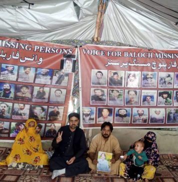 کوئٹہ: غلام حیدر کرد کی جبری گمشدگی، لواحقین کی وی بی ایم پی احتجاجی کیمپ میں شرکت، بازیابی کا مطالبہ