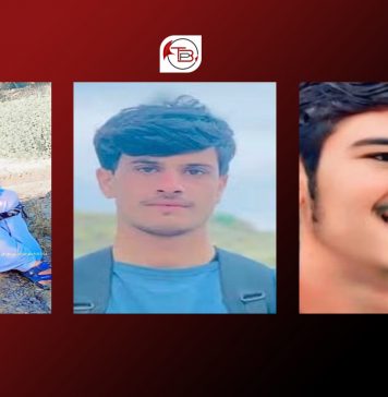 سوراب، حب: 3 افراد جبری لاپتہ