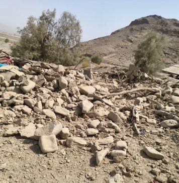 خاران: پاکستانی فورسز کے ڈرون حملے میں مقامی زمیندار کا گھر تباہ