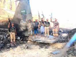 حوثیوں نے سعودی جنگی طیارے کی تباہی کی ویڈیو جاری کر دی
