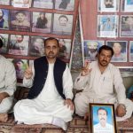 جبری گمشدگیوں کے خلاف احتجاجی کیمپ میں قادر بخش کے اہلِ خانہ کی شرکت