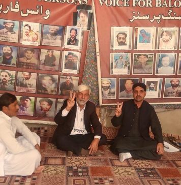 کوئٹہ: جبری گمشدگیوں کے خلاف وی بی ایم پی کا احتجاجی کیمپ 6397ویں روز بھی جاری، ایڈووکیٹ سید کا اظہارِ یکجہتی